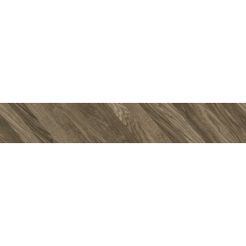 Напольная керамическая плитка Golden Tile Wood Chevron left коричневый 150x900x10 мм (9L7180)