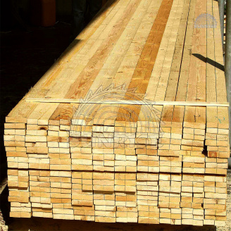 Брусок деревянный монтажный сосна ООО САHΡАЙC 50х60 / 60х50 1 м свежепиленный