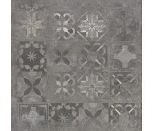 Керамогранитная плитка Cerrad Softcement Graphite Decor Patchwork Rect. декор 59,7х59,7 см (5903313318044)