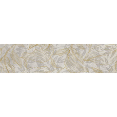 Керамогранитная плитка Cerrad Softcement White Decor Flower Rect. декор 29,7х119,7 см (5903313315111) Камень-Каширский