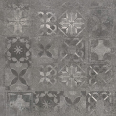 Керамогранитная плитка Cerrad Softcement Graphite Poler Decor Patchwork декор 59,7х59,7 см (5903313318105) Вінниця