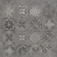 Керамогранитная плитка Cerrad Softcement Graphite Decor Patchwork Rect. декор 59,7х59,7 см (5903313318044) Запоріжжя