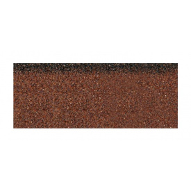 Коньково-карнизная плитка Aquaizol 250х1000 мм коричневый микс
