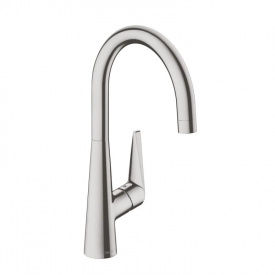 Talis S Смеситель для кухни 260 однорычажный с поворотным изливом под сталь HANSGROHE 72810800