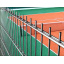 Панельный забор для спортплощадки H - 2.9 м /ППЛ/2D/200х50/5мм Вишневое