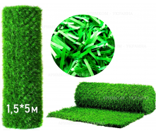 Забір Green mix зелена трава H -1,2х5