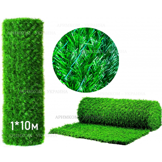 Забор Green mix зелёная трава H -0,5х10