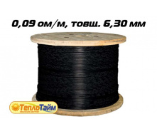 Одножильный нагревательный кабель Nexans TXLP BLACK DRUM 0,09 OM/M