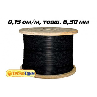 Одножильный нагревательный кабель Nexans TXLP BLACK DRUM 0,13 OM/M