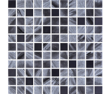 Мозаика стеклянная Kotto Keramika GMP 0425005 С2 Print 3/Black Mat 300х300 мм