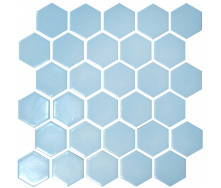 Мозаика керамическая Kotto Keramika H 6026 Hexagon Light Blue 295х295 мм