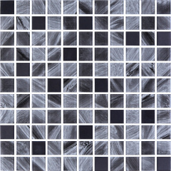Мозаика стеклянная Kotto Keramika GMP 0425005 С2 Print 3/Black Mat 300х300 мм Приморск