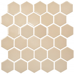 Мозаика керамическая Kotto Keramika H 6018 Hexagon Beige Smoke 295х295 мм Долина