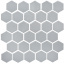 Мозаика керамическая Kotto Keramika H 6002 Hexagon Grey Silver 295х295 мм Запоріжжя