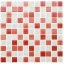Мозаика стеклянная Kotto Keramika GM 4028 C3 Pink D/Pink W/White 300х300 мм Киев