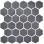 Мозаика керамическая Kotto Keramika H 6003 Hexagon Grey Shedol 295х295 мм Киев