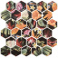 Мозаика керамическая Kotto Keramika HP 6018 Hexagon 295х295 мм Черкаси