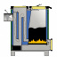 Шахтный котел Холмова Макситерм - 18 кВт Длительного горения Черкассы