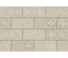 Декор для клинкерной плитки Cerrad Torstone Bianco 14,8x30 см