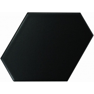 Плитка керамогранит Equipe Scale Benzene Black Matt 23832 10,8х12,4 см
