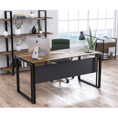 Письменный стол офисный Loft-design G-160-16 столешница 1600х700 мм орех-модена Кременец