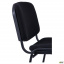 Офісний стілець Ізо 815х535х560 мм чорний для відвідувачів Ворожба