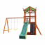 Детская площадка SportBaby Babyland-3 деревянная игровой веревочный комплекс на улицу Житомир