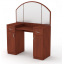 Туалетний столик Компаніт Трюмо-4 з ящиками дзеркалом для спальні для макіяжу дсп дуб-сонома Ужгород