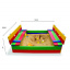 Детская песочница SportBaby №30 деревянная 200х200 см с лавочками-крышкой цветная Хмельницкий
