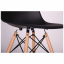Обідній стілець Aster-RL Wood чорний пластик Камінь-Каширський