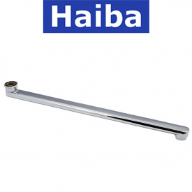 Гусак Haiba на ванну плоский прямой 40 см