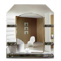 Зеркало арка для ванны 500x800 Виноградов