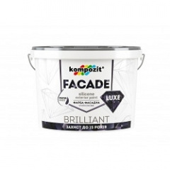 Краска фасадная KOMPOZIT силиконовая Facade Luxe 7 кг Вышгород