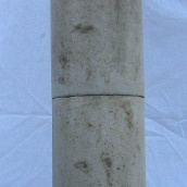 Декоративная колонна гладкая 20 см