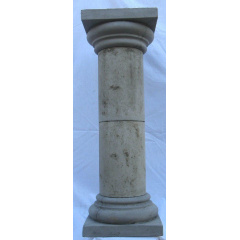 Декоративная колонна гладкая 20 см Кобыжча
