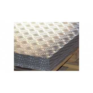 Алюминиевый лист рифленный 4,0 мм 1,25х2,5 м 1050 А Н244