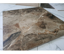 Керамогранит Vesuvio Brown 600x600 плитка для пола под коричневый мрамор
