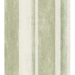 Виниловые обои на флизелиновой основе Rasch Linares 617771 Белый-Зеленый Ровно