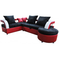 Угловой диван Ribeka Миллениум Красный (УМ-601) Хмельницкий