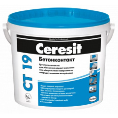 Грунтівка бетонконтакт CERESIT СТ-19 4,5 кг Винница