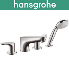 Смеситель Hangrohe 31936000 для ванной встраиваемый FOCUS на 4 отверстия Кропивницкий