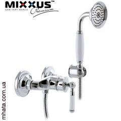 Смеситель для душкабины Mixxus Premium Vintage (Chr-003) Ужгород