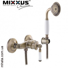 Смеситель для душкабины Mixxus Premium Vintage Bronze (Chr-003) Косов