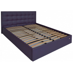 Кровать Richman Честер 140 х 200 см Madrit-0965 С подъемным механизмом и нишей для белья Фиолетовая (rich00148) Ужгород