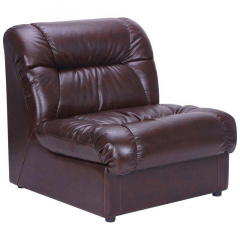 Кресло Richman Визит 870 x 850 x 850H см Титан Dark Brown Коричневое Ізюм