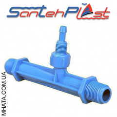 Инжектор Вентури 1" Santehplast для капельного полива IN100 Запоріжжя