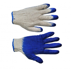 Перчатки Вампирки синий латекс (10/600 шт) ПТ-0457