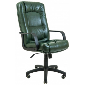 Офисное Кресло Руководителя Richman Альберто Мадрас Green India Пластик М2 AnyFix Зеленое