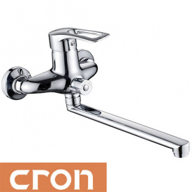 Змішувач для ванни довгий ніс Cron Hansberg EURO (Chr-007)