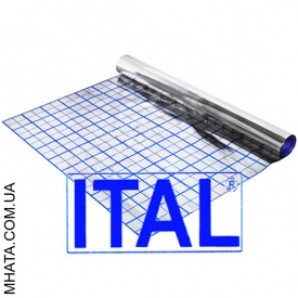 Пленка фольгированная для теплого пола с разметкой ITAL 50м